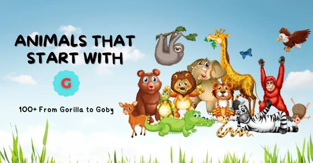 Animals That Start With G