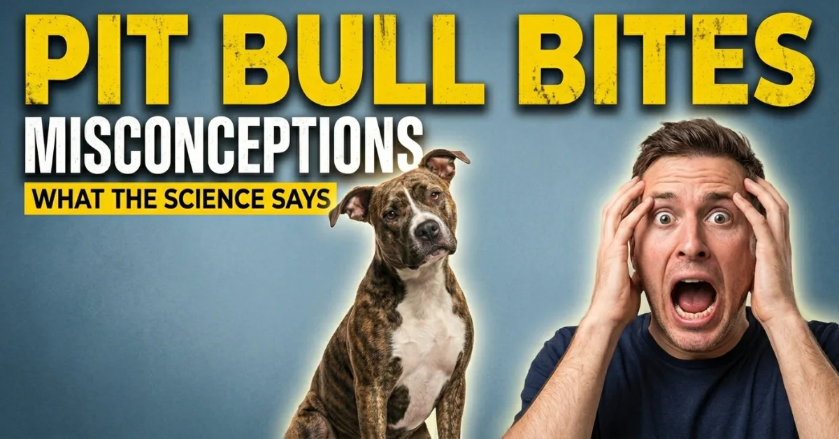 Misconceptions About Pit Bull Bites
